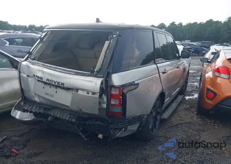 2015 Land Rover Range Rover 3.0L V6 Supercharged Hse из США, поврежденный, VIN SALGS2VF7FA219096